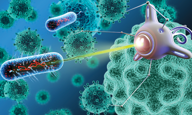 Micro- and nanorobots prepare to advance medicine.