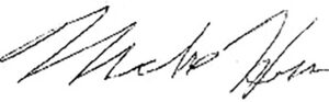 Mike Hess Signature