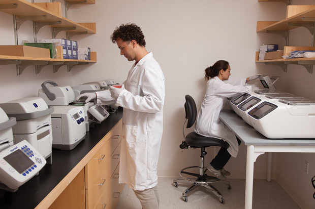 Figure 4: A workspace at LabCentral. (Photo courtesy of LabCentral.)