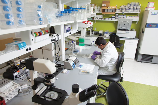 Figure 5: A private lab at LabCentral. (Photo courtesy of LabCentral.)