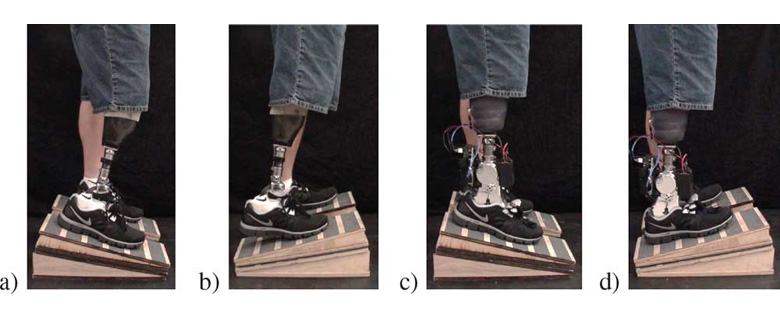 Variable Cadence Walking and Ground Adaptive Standing With a Powered Ankle Prosthesis