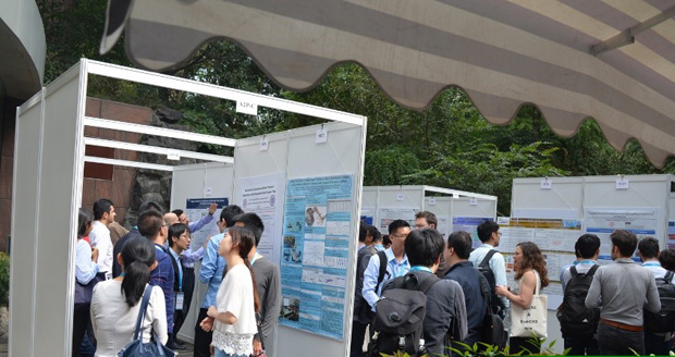Figure 3. Outdoor poster session at BioCAS 2016.
