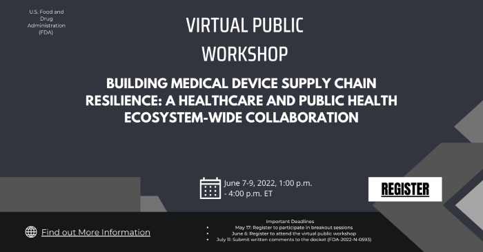 Virtual Public Workshop